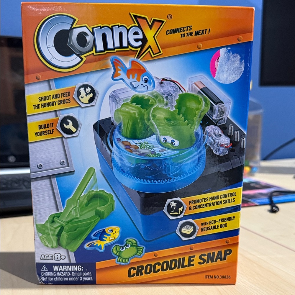 Crocodile Snap Board Game - Green